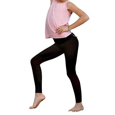 China Breathable Custom Kids Practice Wear Tights Fitness Leggings Yoga Activewear For Kids Girls for sale