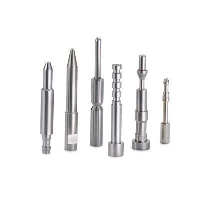 China Hardware Precision Hss Mold Accessories Drilling Taper Head Lifting Punch Pins For Metal Mold for sale