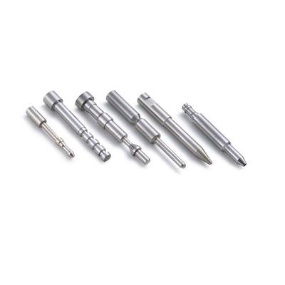 China Hardware Injection Mold Accessory Blank Punch Pin Precision Standard Roll Shoulder Guide Punch Pin for sale