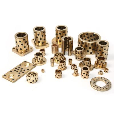 China Hotels Brass Connecting Rod Bushing Brass Bush Insert Bushing Block Brass Bronze Bushing for sale