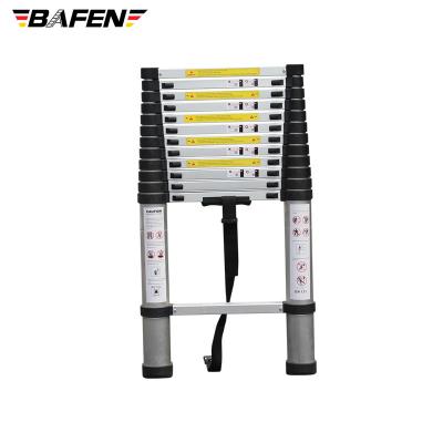 China aluminum telescoping folding ladders en131 12.5ft large extension ladder telescopic multi purpose for sale