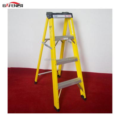 China EN131 Folding Ladders Fiberglass Ladder for sale