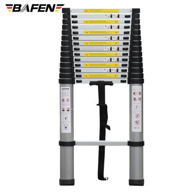 China Folding ladders sell EN131 aluminum 5.2m straight telescopic folding ladder from china manufacturer for sale