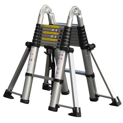 China New Design Aluminum Alloy Telescopic Multi Purpose Ladders Telescopic Ladder for sale