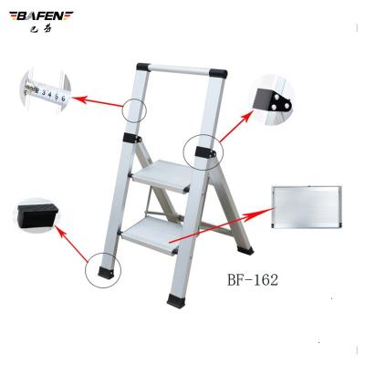 China Folding Ladders Sell 2 Step Luxury Aluminum Folding Step Ladder for sale