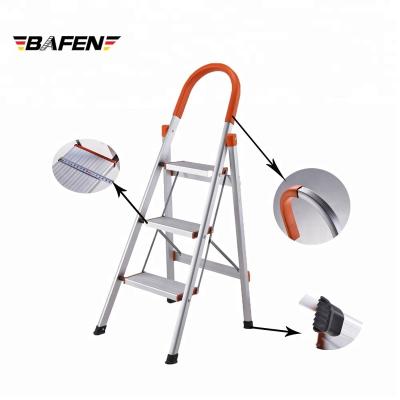 China Folding ladders 3 step stairs for sale