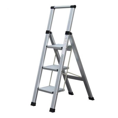 China Folding Ladders Step Aluminum Ladder Household Ladder Best Seller 3 With EN131 Standard for sale