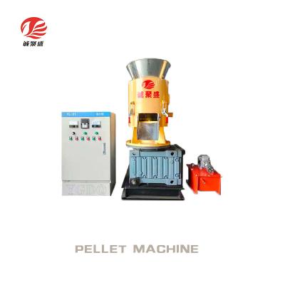 China Machinery Repair Shops Model 350 Sawdust Rice Husk Pellet Making Machine Customized Steel Biomass Organic Fertilizer Processing Line for sale