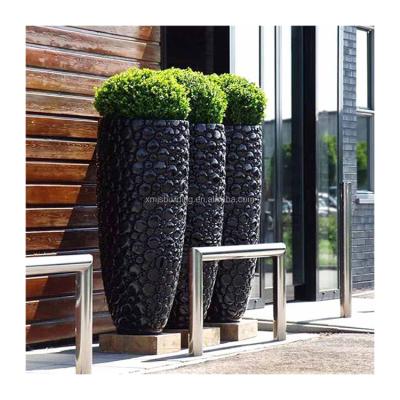 China Eco-friendly Wholesale Garden Metal Decoration Decorative Flower Pot for sale