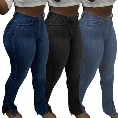 China 3 Colors Fade Proof Color Ladies Denim Mom Jeans Women Distressed Loose Women Jeans qzxuanyu 2021 for sale