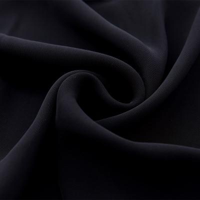 China Sustainable Ready To Ship Heavy Plain Dyed Viscous Twill Fabric For Coats for sale