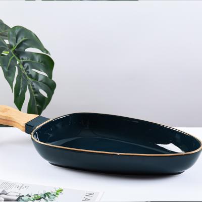 China CANHUI China Manufacturer Sustainable Soup Serving Ceramic Bowl With Handle for sale