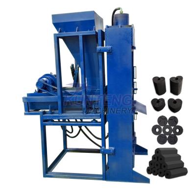 China Smokeless home heating machine palm leaves charcoal briquette machine palm leaves charcoal briquette machines for sale