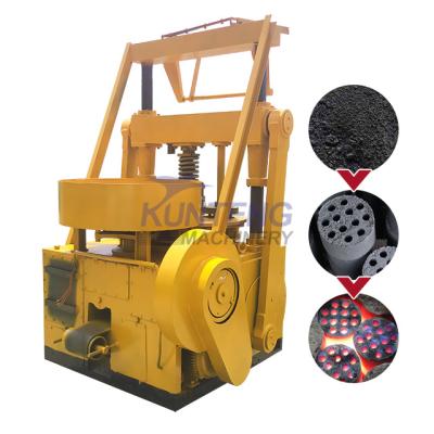 China Customizable energy saving energy saving BBQ briquetting machine anthracite coal honeycomb briquette machinery for sale