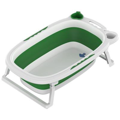 China Viable Full Container Lower Prices Folding Plastic Baby Loading Bathtub for sale