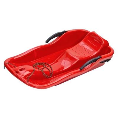 China HDPE Plastic Snow Sled Winter Snow Glider Toboggan Snowboard Snowboard for sale