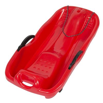 China Winter Fun Plastic Inclined Snow Sled With Brake For Adults for sale