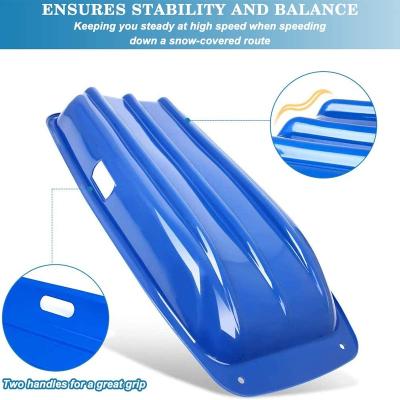 China Outdoor Sport Inclined Plastic Snow Sled From Amazon's Best Selling Sand Snow Sled for sale