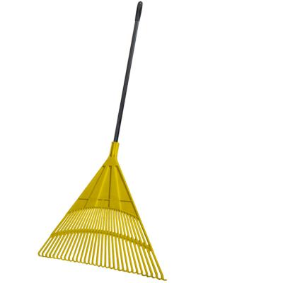 China Large lightweight high quality plastic rake head with steel handle for sale