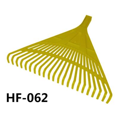 China Garden Rake Strong Teeth Plastic Durable Rake Head 22 Teeth for sale