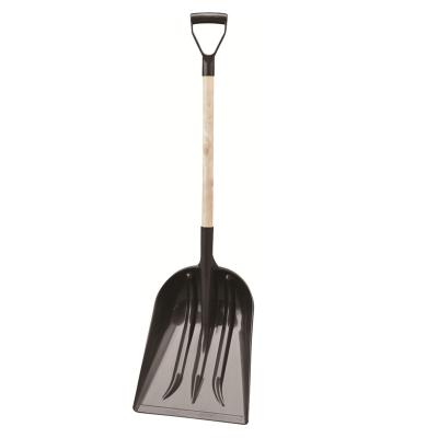 China Garden Shovel Wood Handle Snow Shovel Plastic Grain Shovel for sale