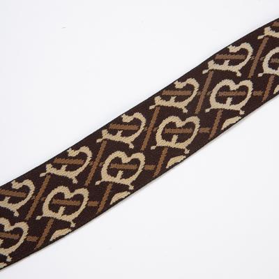 China High Tenacity Customized Multi Color Polypropylene PP Polyester Nylon Jacquard Webbing Strap Tape For Belt for sale