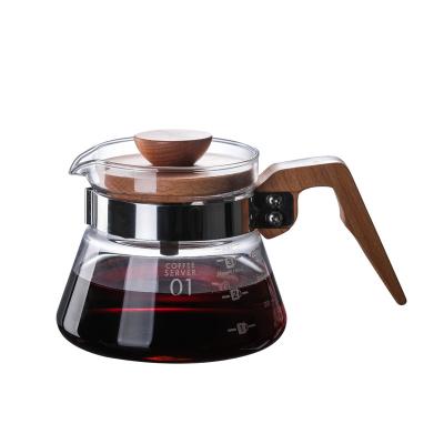 China High Borosilicate Glass Sustainable Coffee Maker for sale