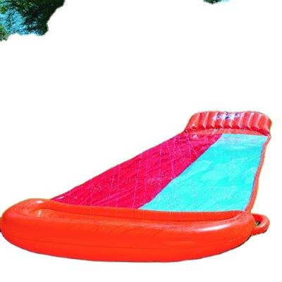 China 2022 PVC Garden Hot Water Justware Fabric Double Slip With Water Slide for sale