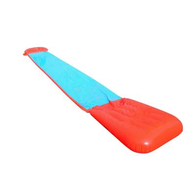 China Hot PVC 2022 Water Slide L5.49m*W82cm Single Fun Game Inflatable Wave Toys Justware for sale