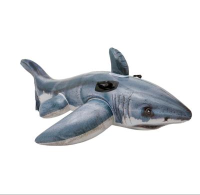 China PVC Outdoor Inflatable Product Large Animal Shark For Adult Or Children Swimming Pool And for sale