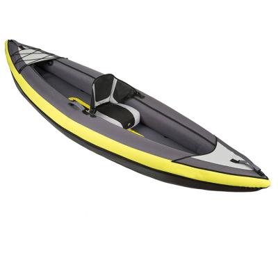 China Supplier Custom 1 Person Unisex Inflatable Kayak Plastic Canoe Watercraft for sale