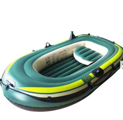 China Portable unisex plastic rowing boat inflatable boat for sale for sale