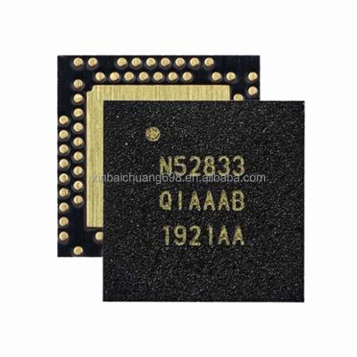 China Standard original radio receive transmission BLE chips NRF52833-CJAA-R7/R NRF52833-QDAA-R7/R NRF52833-QIAA-R7/R for sale