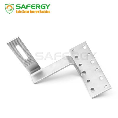 China SAFERGY 304 Stainless Steel PV Panel Mount Solar Tile Roof Roof Hook SFG-TRH-SD90 for sale