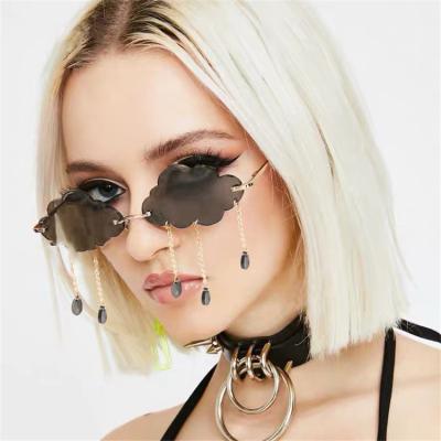 China Fashion Gray Jack sunglasses 2020 hanging CIA cloud water sunglasses men and fashionable women 2021 wacky glass sunglasses women for sale