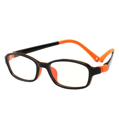 China For Reading Glasses 2022 Hot Sale Silicone Flexible Kids Safety Glass Blue Light Blocking Optical Glasses Frames Gafas Para Ninos for sale