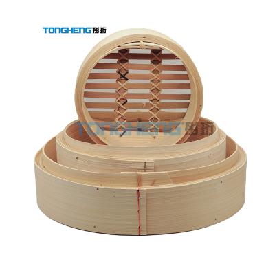 China 6 Inch 1 Floor Steamer Eco-Friendly Durable Bamboo Basket for sale