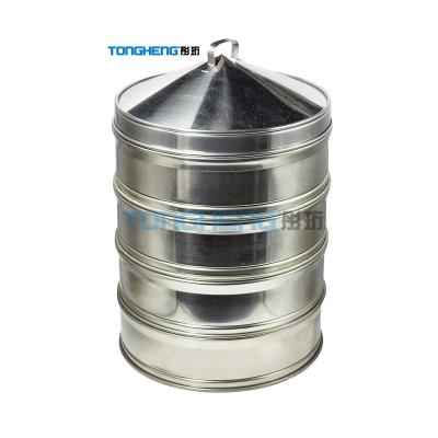 China 20.5 Inch Stainless Steel Food Steel Commercial Reusable Reusable Dim Sum Steamer for sale