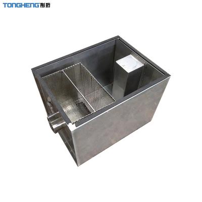 China High Quality Hotels Oil Water Separator Centrifuge Kitchen Grease Trap for sale