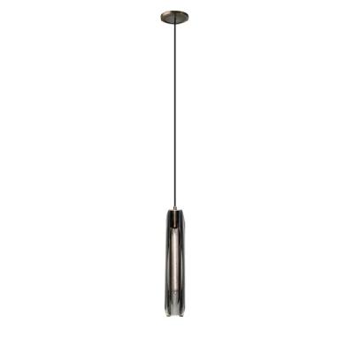 China Industrial china supplier led decorative cement bedside chandeleir metal pendant light group 5 for sale