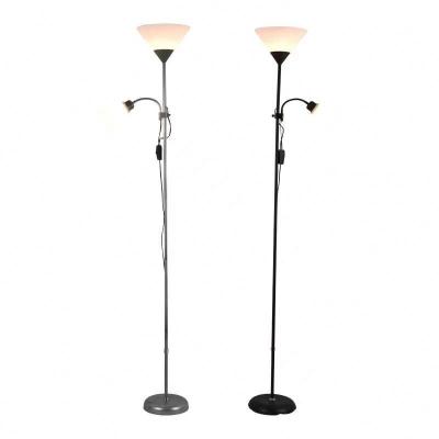 China Cheap Modern Hot Sale Classics E27 Floor Lamp With Shade Hotel Room Decoration Design Plastic Mother And Son Led Floor Lamp Modern for sale