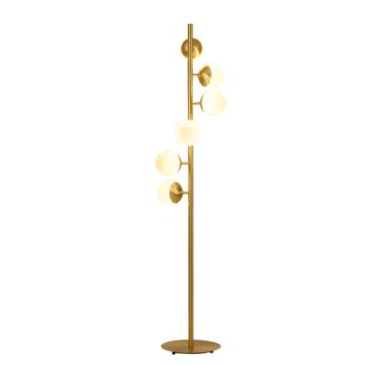 China Modern industrial wholesale luxury energy saving chandelier floor lamp for sale