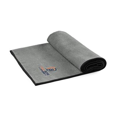 China Sports Sweat Absorbent Non Slip Towel Fabric Microfiber Yoga Mat for sale