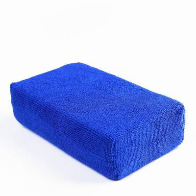 China High Quality Eco-friendly Wax Polish Foam Waxing Sponge Applicator Pads Fit For Car Clean Vehicle Auto Glass for sale