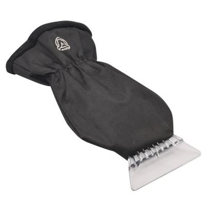 China Eco - Friendly Car Window Windshield Snow Ice Glove Scraper With Glove for sale