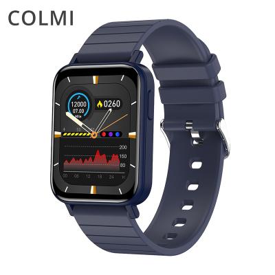 China New Buy COLMI P17 Touch Screen Smartwatch 1.65 Inch Touch BT 5.0 Body Temperature Test Band Man Lady IP68 Waterproof Smart Watch for sale