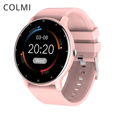 China Retail Supplier Hombre Elegante Rainbow Silicon Smart Watch Body Temperature Boat Storm Strap Touch Screen That Opens Word for sale