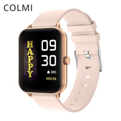 China P12 Smartwatchsmart Touch Screen Band Digital Watches Men Smart Top Selling Watch Yellow Color With Oximater Hong Kong Made Silicone for sale