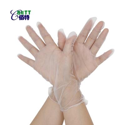 China food & Beverage Packaging& Housing Quick Service Disposable Protector Household Food Grade Powder Free Delivery Vinyl PVC Vinyl Washing Cleaning Gloves for sale