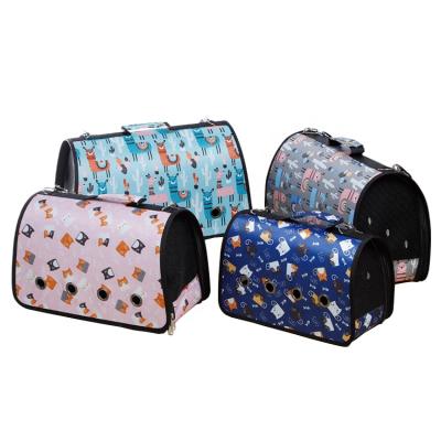 China Breathable Fashion Foldable Portable Comfortable Carrier Dog Travel Bag for sale